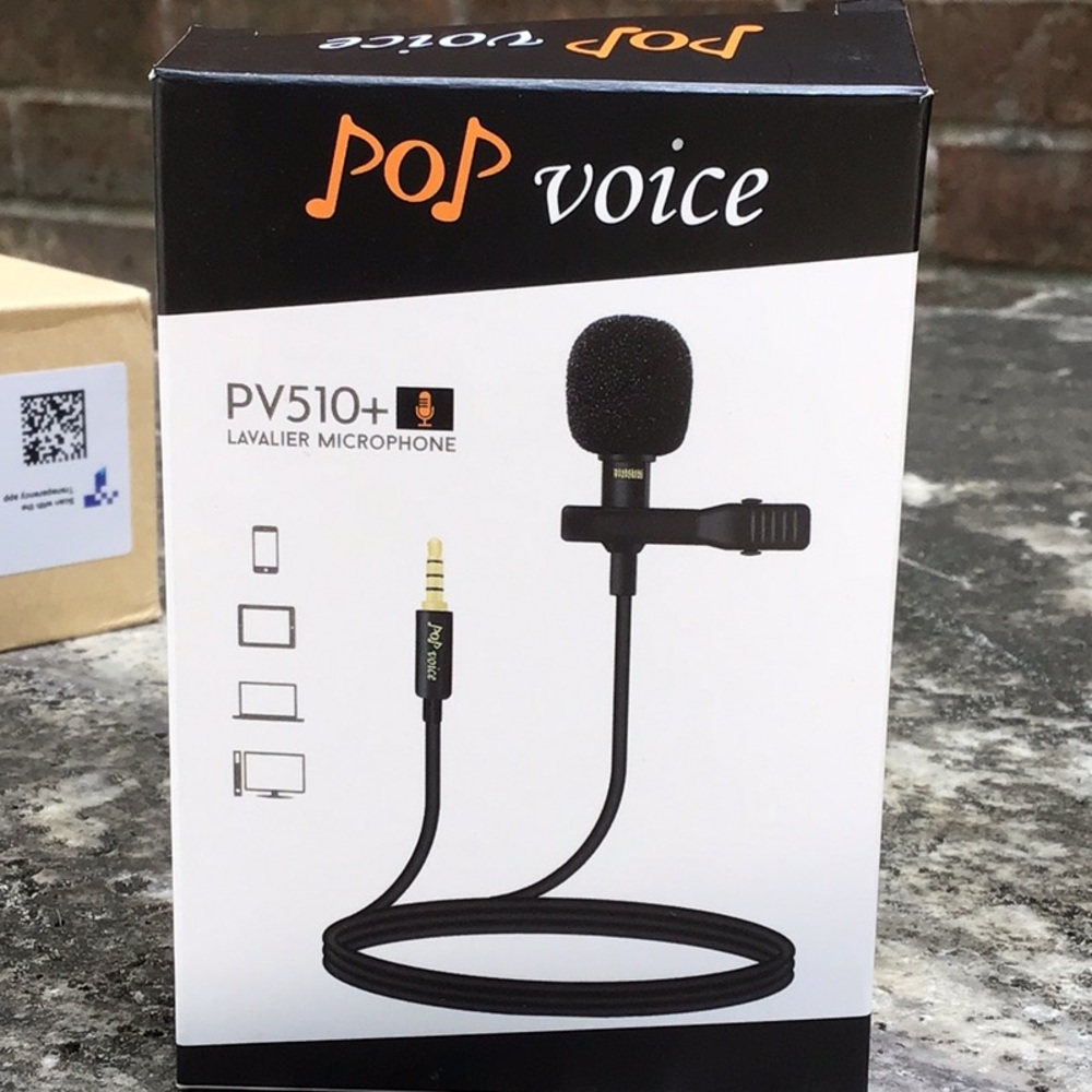 Pop Voice Lavalier Microphone
